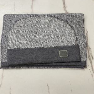 2023 L مصمم أزياء Beanie Scarf Hat Sets Femmes Scadroet مجموعة هيفر تشود تشودس شابو دي بونيت بونيت هومس 2 قطعة القبعات الأوشحة الكلاسيكية 9 نمط V6