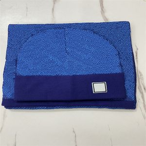 2023 L مصمم أزياء Beanie Scarf Hat Sets Femmes Scadroet مجموعة هيفر تشود شاب شابو ديو دي بونيت بور هومس 2 قطعة القبعات الأوشحة الكلاسيكية 9 نمط V5