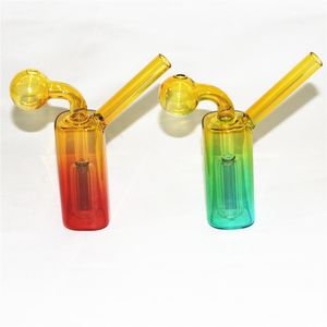 Square Glass Reting Pipes Hookah Glass Pipe Oil Burner Tobacco Bowls Ash Catchers Integrated Bong Percolater Bubbler Bubbler