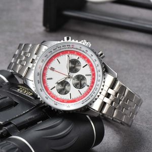 Breit Designer Top-Uhr für Herren und Damen, voll funktionsfähiger Chronograph, niedriger Preis, hohes Verkaufsvolumen, modischer Herren-Quarz