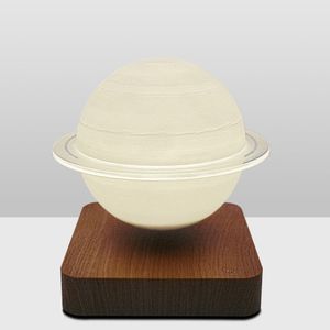 Lampada Saturno galleggiante a levitazione magnetica, Saturno galleggiante con stampa 3D, lampada da tavolo a LED, accanto al controllo tattile della luce notturna, regali di compleanno