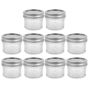 Storage Bottles Honey Bottle Jars Sealed Canisters Jam Glass Juice Canning Containers Cereal