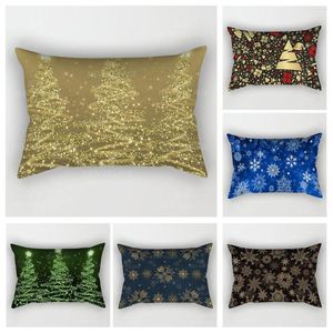 Pillow Christmas Series Pillowcase Sofa Cover Home Holiday Celebration Decoration Customizable 30x50 40x60
