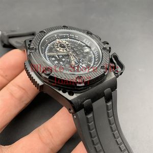 Relógios pretos completos famosos relógio de moda masculina moderna casual vk quartzo cronógrafo relógio esportivo 42mm315p