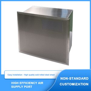 High-efficiency air supply purification box