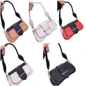 Split Women torebki projektant mody Crossbody Bag damskie skórzane torby na ramię siodło najwyższej jakości portfel zwyczajny torebka torebka