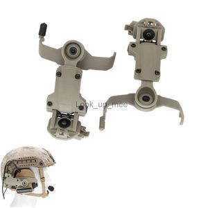 Campainhas Capacete tático Ops Core ARC Rail Adapter Capacete Mount é adequado para Tactical COMTAC II COMTAC III Shooting Headset DE HKD230918