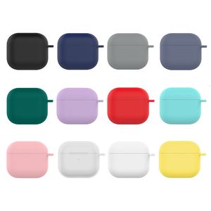 Acessórios para fone de ouvido TPU Capa protetora de silicone macio compatível com AirPods 3 capas sem fio (AirPods não incluídos) 230918