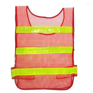 Hunting Jackets Wholesale 500 Pcs / Lot Trafic Cycling Riding Reflective Safety Vest