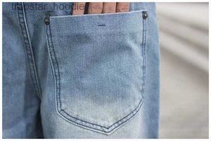 Herr jeans vår höst män baggy blå jeans manliga hip hop jogger lösa jeans långa skateboard jeans för män harem byxor plus storlek 30-46 l2309119