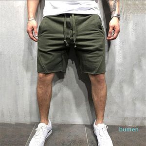 2021 Summer Shorts Pantalones Solid Color Running Clothing Hip Hop Sports Leisure Joggers Sweatpants Shorts2254