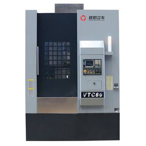 수직 고정밀 자동 기존 VTC60 CNC 금속 수직 선반 기계