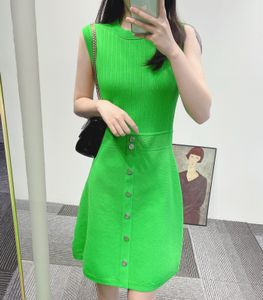 Sandro Sleeveless A-line Dress Knit Fit Tank Mini Dress for Women