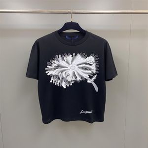 2023夏の新しい素晴らしいメンズデザイナー高品質のファブリックTシャツ - 米国サイズのTシャツ - 高品質のメンズ新しいデザイナー半袖T283F