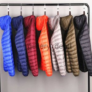 Erkekler Down Parkas Erkekler All Season Ultra Hafif Paketlenebilir Ceket Suyu ve Rüzgara Dayanıklı Nefes Alabası Büyük Boy Erkek Hoodies Ceket J230918