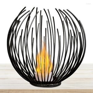 Candle Holders Metal Wire Votive Holder Tea Light Candlestick Retro Decorative Candles Stand For Indoor Outdoor Events Parties