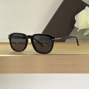 Óculos de sol designers Mulheres TF Glass Sunglass Circular Óculos de sol Circular Mens Alta qualidade Narize o estilo da ponte da chave adequado para todos os tipos de desgaste de óculos de grife tons de grife