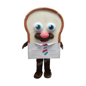 halloween Bread Mascot Costumes Cartoon Character Outfit Suit Xmas Outdoor Party Outfit Adult Size Promotional Advertising Clothings