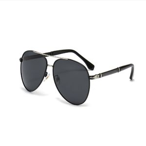 Klassiska mode solglasögon för herrkvinnor Summer Shades Mirror Lenses Sun Glasses UV400 Full Metal Frame Driving Shopping Travel8738