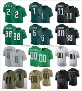 2023 Football Jerseys 20 Brian Dawkin 12 Randall Cunningham 17 Harold Carmichael 31 Wilbert Montgomery 59 Seth Joyner 92 Reggie White 99 Jerome Borwn