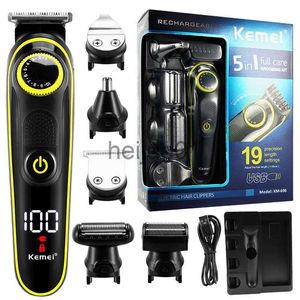 Electric Shavers All-in-one Professional Hair Trimmer For Men Facial Body Shaver Electric Hair Clipper Beard Trimmer Hair Cutter Machine Grooming x0918