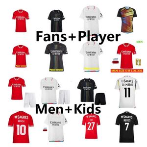 2023 2024 maglia da calcio RAFA Neres G.RAMOS 23/24 Grimaldo J.WEIGL Kit da uomo per bambini Maglia da calcio OTAMENDI uniforme Grimaldo Joao Mario Yaremchuk DI MARIA maglia da calcio top