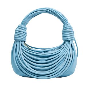 Pochette da sera dorata Borse da donna Borsa con nodo argento Borsa con doppio nodo Borsa con nodo intrecciato oro