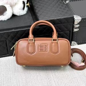 Spiegelqualität Miui Arcadie Lolita Tasche Mit Schulter Damen Clutch Taschen Cross Body Echtes Leder Luxus Tote Handtaschen Designer Toilettenartikel Herren Geldbörsen Bowling Taschen