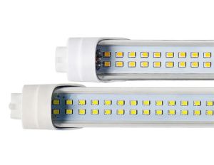 Гарантия 3 года T8 4FT светодиодные лампы 18 Вт 22 Вт 25 Вт 28 Вт двухрядные светодиодные люминесцентные лампы SMD2835 переменного тока 85-265 В CE UL LL