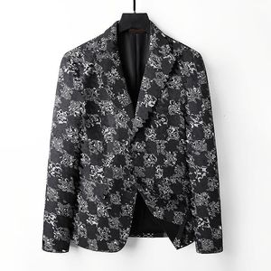 Kadınlar Suits Blazers Batı Giyim Erkekleri Blazers Tasarımcı Sonbahar Lüks Out Gare Paltosu İnce Fit Izgara Ekose Çizgili Ekose Geometri Patchwork Coats Elbise Takım 5rm3