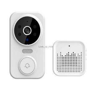 Дверные звонки беспроводной дверной звонок Wi -Fi Smart Video Door Doorled HD Камера ночное видение PIR Обнаружение движения ир.