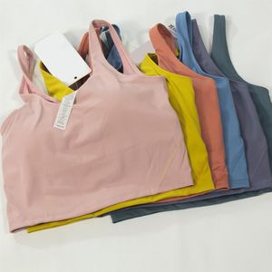 Yoga tankar Kläder Kvinnors sportkamisoler BH underkläder Ladies Bras Fitness Beauty Underwears Vest Designers Crop Top Clothing TR266T