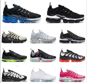 2023 TN RUNNINGskor för män terrascape utomhus sneakers sport casual skoratlanta kaomoji trippel vit röd svart gradient oreo hyper blå webbkrater över hela världen