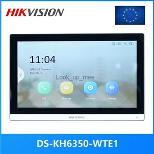 Komórki doorowe Hikvision 7-calowy 7-calowy monitor poe wewnętrzny DS-KH6350-WTE1 Zamień DS-KH6320-WTE1 App Hik-Connect WiFi Intercom HKD230918