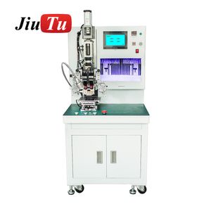 Máquina servo semiautomática de prensa térmica para vidro duro, tft, fpc, acf, oled, pfc, pcb, cof, display flexível, ligação ic