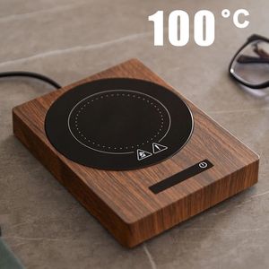 Other Kitchen Tools 200W Cup Heater Coffee Mug Warmer 100°C Tea Maker 5Gear Warmer Coaster Heating Pad Electric Plate Mini Induction Cooker 220V 230918