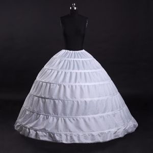 High Quality 2018 White and Black 6 Hoops Party Dress Petticoat Ball Gowns Gauze Skirt Crinoline Under skirt Accessories Costume313N