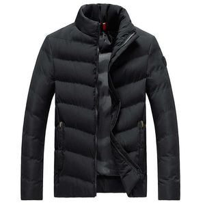 Jaqueta de inverno masculina parkas engrossar casaco quente dos homens gola cor sólida casual parka moda feminina nova streetwear xl