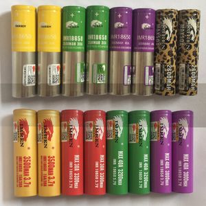 Hot IMR 18650 Battery Gold Green Leopard 3000mAh 3200mAh 3300mAh 3500mAh 3.7V 40A 50A Batteries With Security Code In Stock Fast