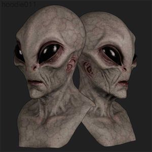 Kostymtillbehör Party Masks Halloween Diy Alien Masks Horror Cosplay Costumes Halloween Par 220823 L230918