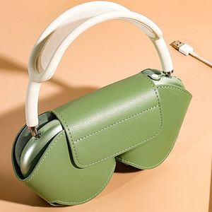 Kopfhörer Zubehör 5 Farbe Hohe Qualität PU Tasche Anti Scratch Schutzhülle Tasche Für Airpods Max Headset 230918
