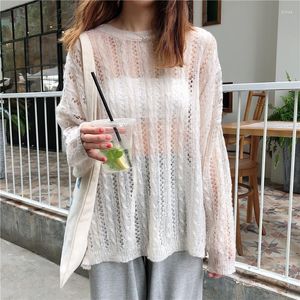 Kobiety swetry moda 2023 Kobiety Spring Spring Autumn Sweater Pullovers Knited Pullover Lady