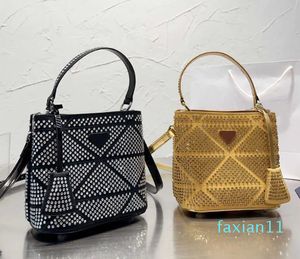 designer bags Totes Shoulder luxurys handbags Bling Crossbody Evening Embellished Diamond Bucket Wallets