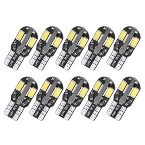 Luci decorative T10 Lampada da lettura interna a LED per auto W5W 168 194 Luce targa laterale per porta Bb 12V DC Goccia bianca calda Consegna Dh6Bd