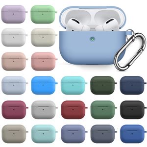 Hörlurstillbehör Silikonfodral för Apple Pro Cover Charging Box Protective Case Wireless Bluetooth Earphones 230918