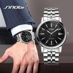 Męska atmosfera Watch Business Fashion Wodoodporny mechaniczny zegarek 40 mm