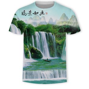 Camisetas personalizadas polos 3d impressão digital em torno do pescoço cross border europeu e americano comércio exterior camisetas masculinas