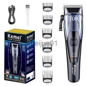 Barbeadores elétricos Kemei Novo USB Cortador de Cabelo Elétrico Profissional Cortador de Cabelo Km-3235 Homens Sem Fio Ajustável Cortador de Cabelo Conjunto X0918