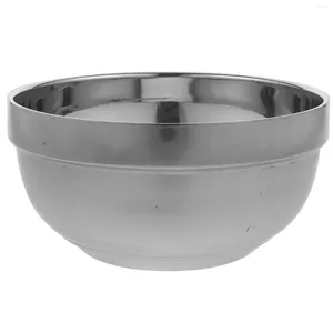 Bowls Stainless Steel Bowl Kitchen Utensil Multipurpose Salad Fruit Baking Storage Organizer Cooking Prep Mixing Soup