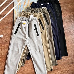 Mens Pants Tech Polar Sweetpants Sıraslı Örgü Poşetler Kadınlar Sokak Sweatpants Moda Moda Günlük Sokak Stili